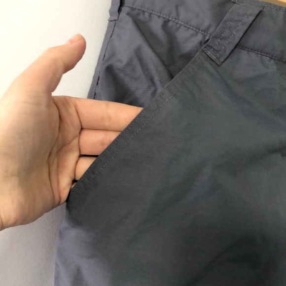 Columbia Gray Nylon Rain Pants, Large - Picture 3 of 10